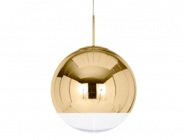 Mirror Ball gold подвесной светильник 